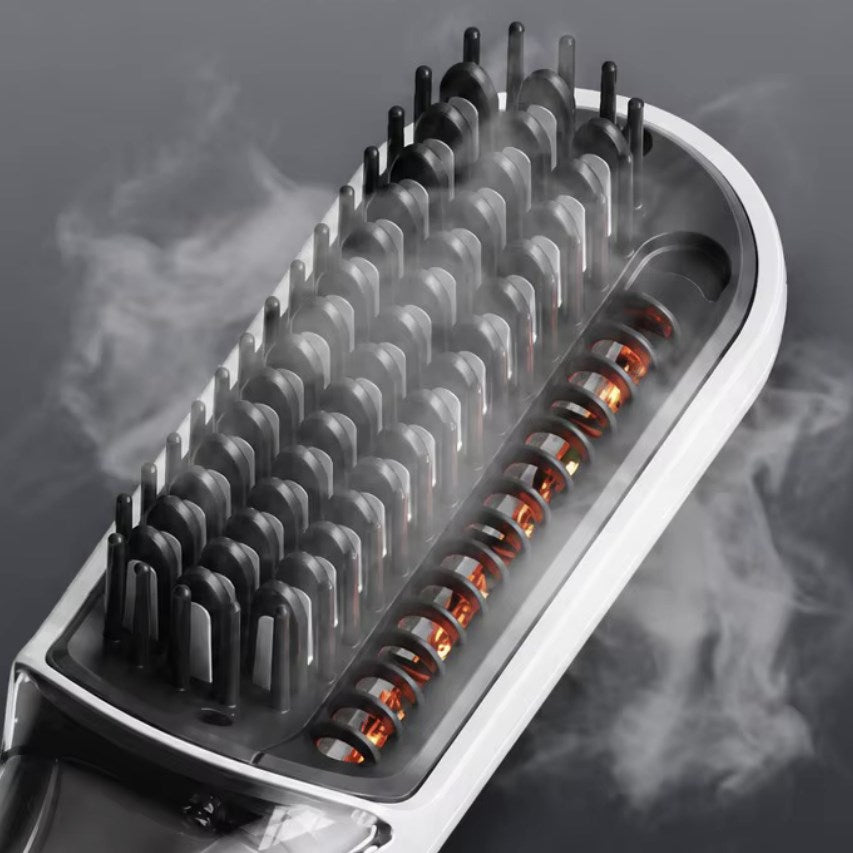 KALMORA™ HydroSteam Pro — Cepillo Alisador con Vapor